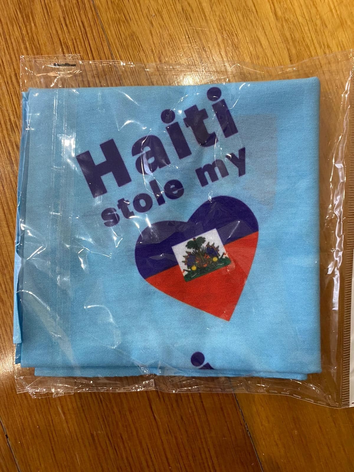Haiti Stole My Heart Mask/Bandanas